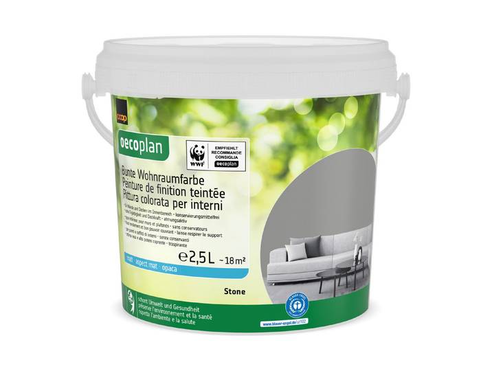Bunte Wohnraumfarbe Stone 2.5L