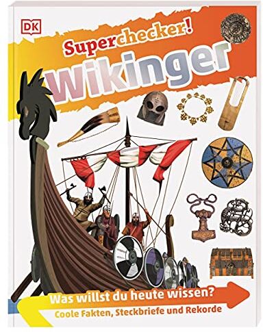 Philip Steele - Superchecker! Wikinger: Was willst du heute wissen? Coole Fakten, Steckbriefe und Rekorde - Preis vom 09.10.2026 07:28:09 h
