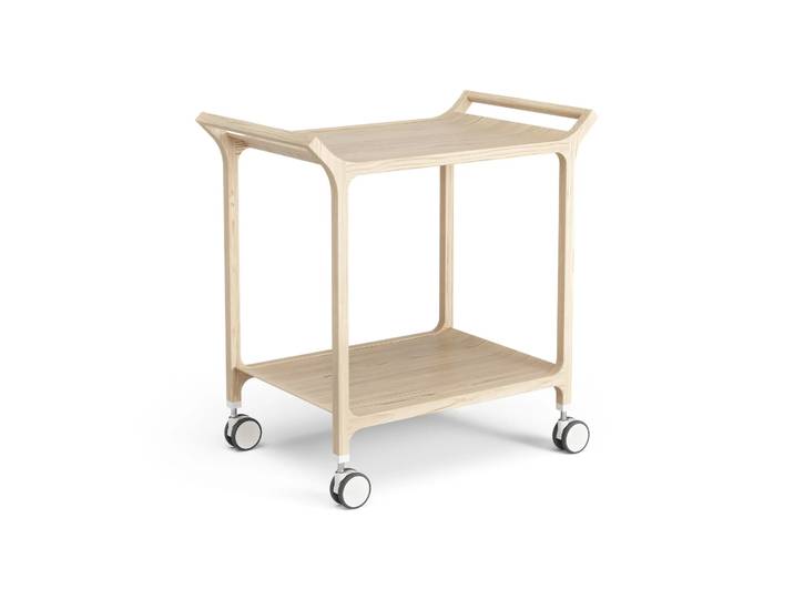 Swedese Teatime Servierwagen Esche lackiert