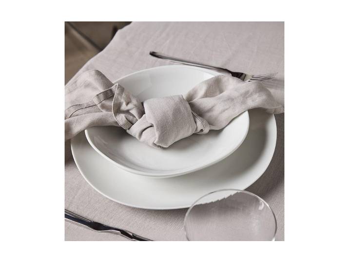 Geschirr-Set Tognana Delphi 18-teilig , weiss (weiß), 18, Porzellan, Geschirr-Sets, Geschirr-Set, Spülmaschinenfest, Mikrowellenfest