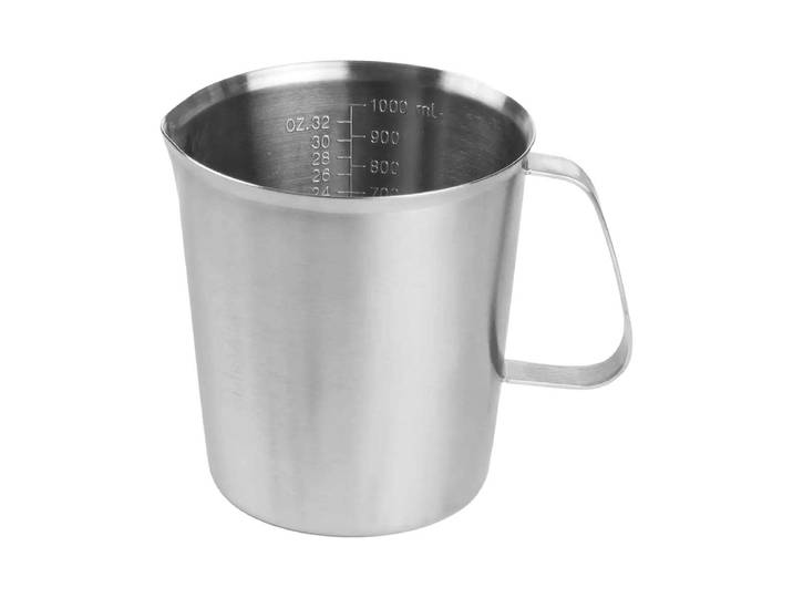 Hendi Messbecher Edelstahl 1L