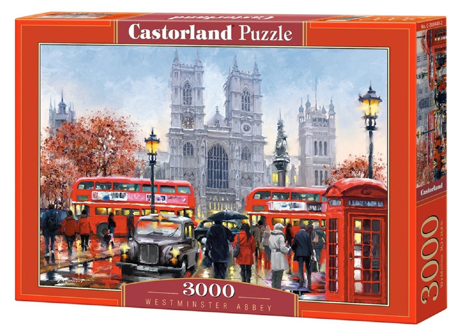 Castorland Westminster Abbey Legpuzzel, 3000 stukjes, Stad