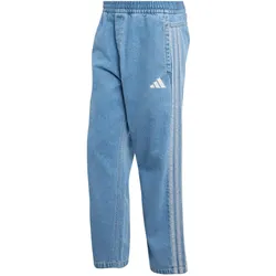 adidas Stadium Regular Fit Full Length Open Hem Jeans Herren KV8349 - crystal sky M