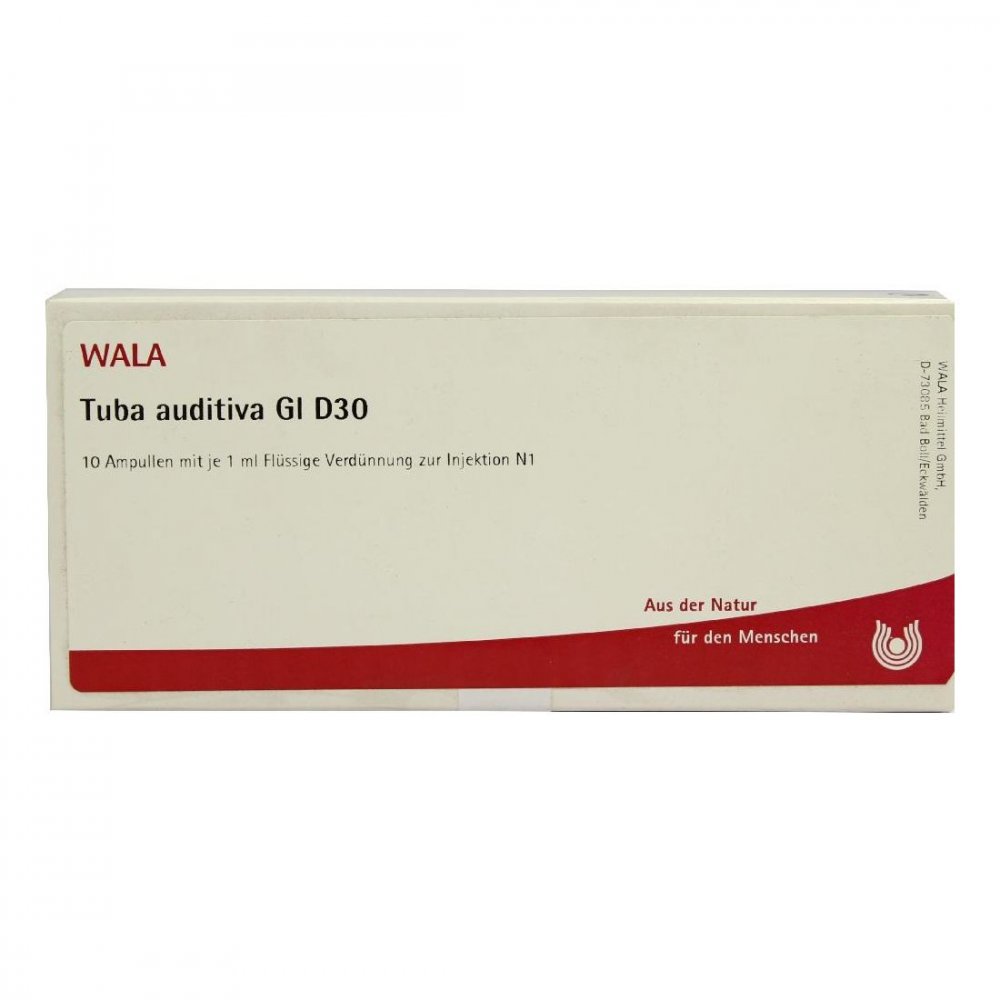 WALA Heilmittel GmbH Tuba Auditiva Gl D30 Ampullen 03353549