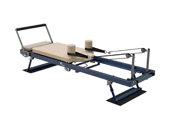 Ohmex PIL-1865 Pilates Reformer Blau/Beige