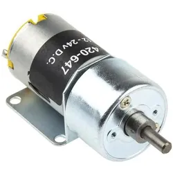 RS PRO, Elektromotor, Getriebemotor 12-24VDC Ø25mm 1024:1