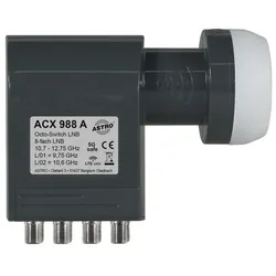 ASTRO ACX 988 A - Speisesystem, Octo-Switch-LNB 40mm