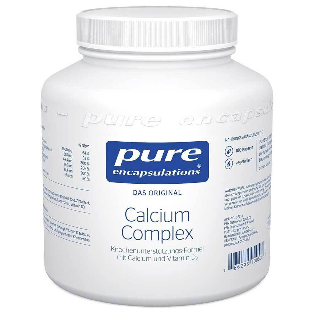 Pure Encapsulations Calcium Complex Kapseln 180 St