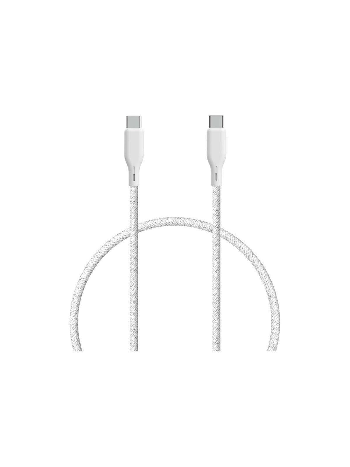 ESSENTIALS by UPSTRÖM 100W USB-C to USB-C Cable 1.2m - White