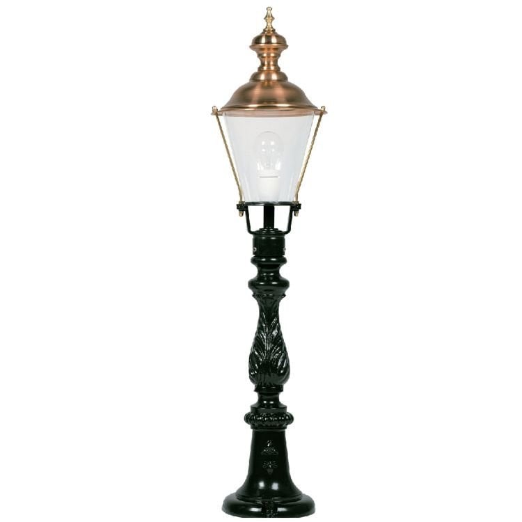 Nostalgische staande lamp Medemblik antraciet van KS Verlichting