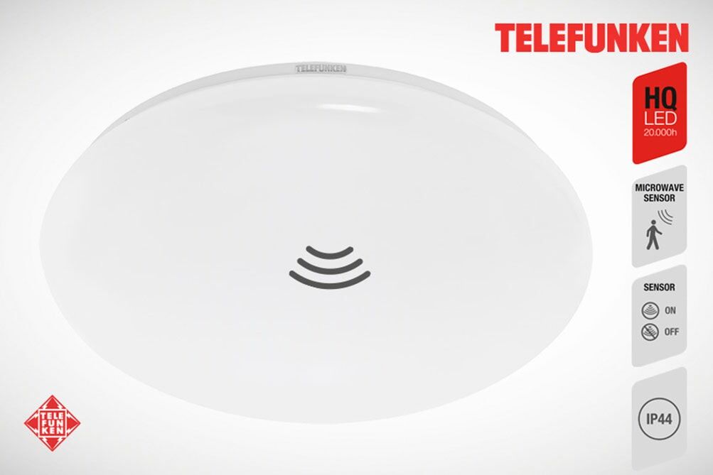 TELEFUNKEN LED Deckenleuchte "APOLLON", weiß, Leuchten, LED Deckenleuchte