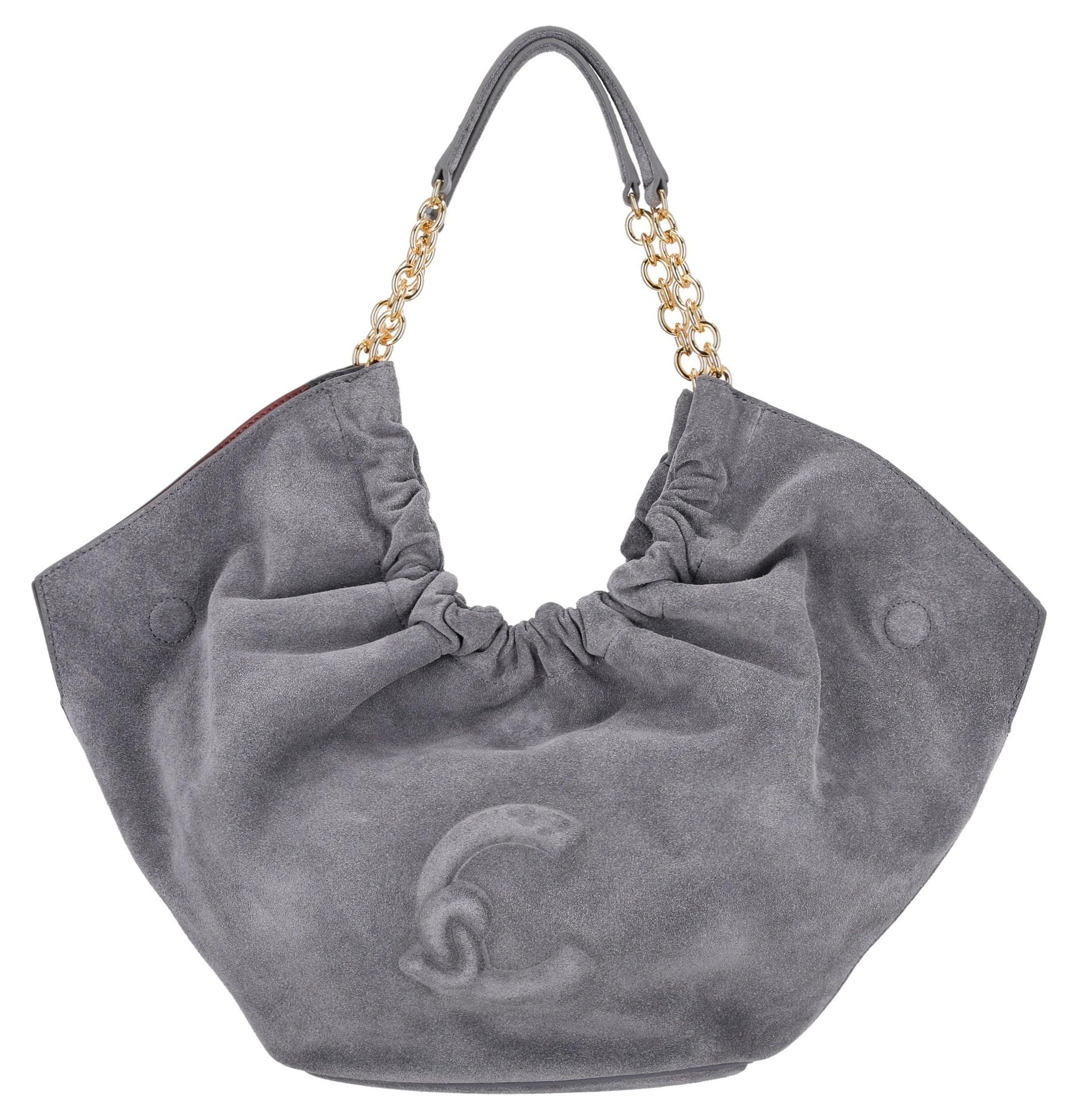 Coccinelle Smash Suede Bim - Schultertasche 27 cm (stove/stove)