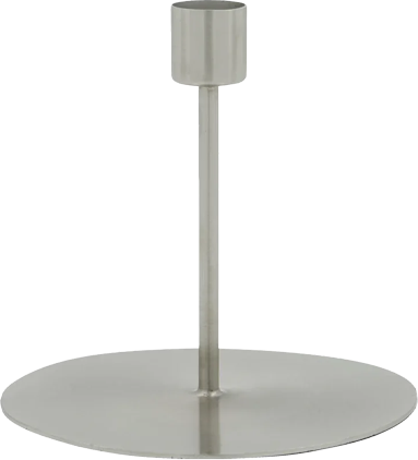 House Doctor Anit Lysestage 12 Cm - Børstet Sølv