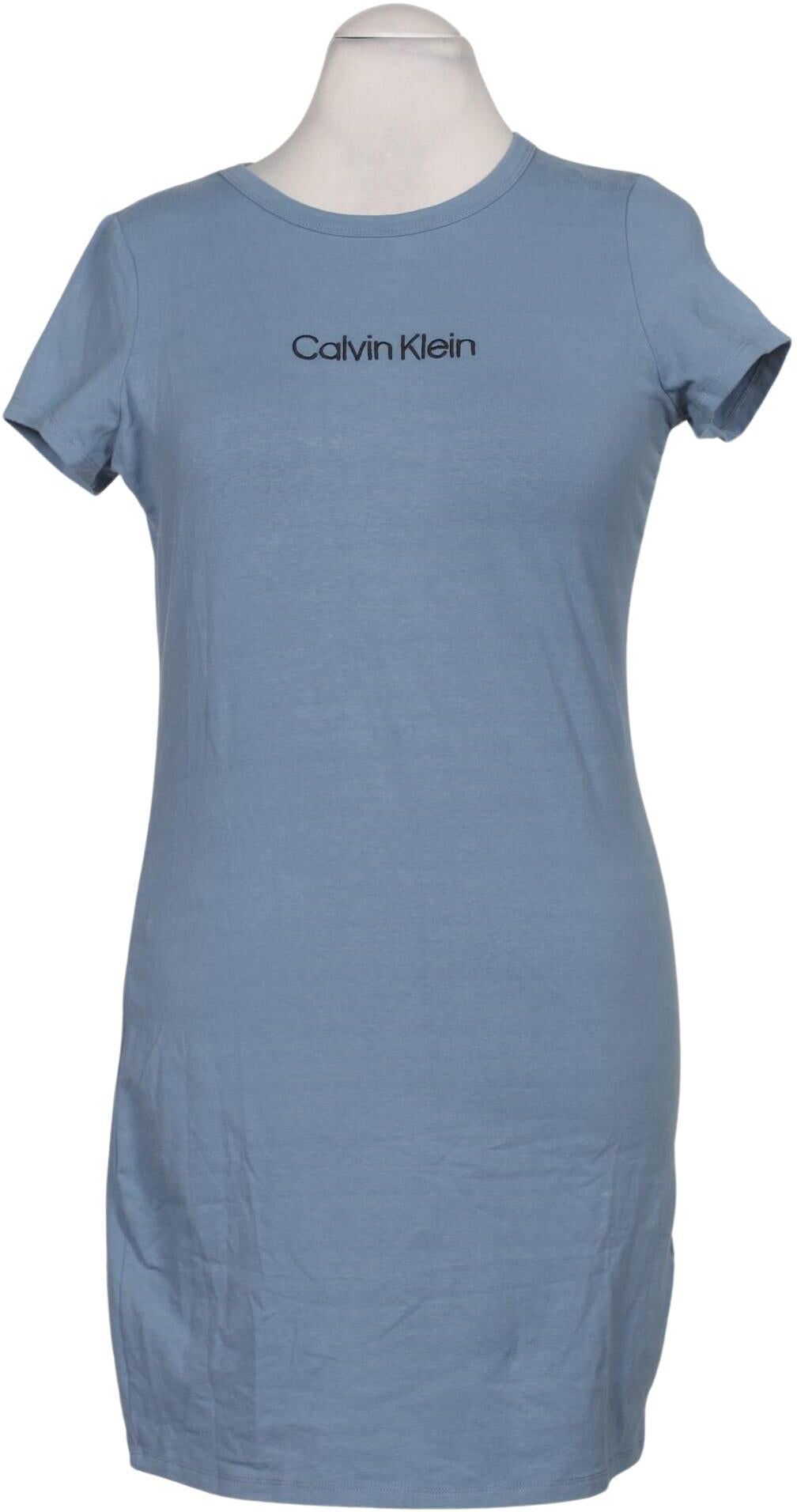 Calvin Klein Jeans Damen Kleid, Hellblau, Gr. L, Baumwolle / Modal / Elasthan - Second Hand