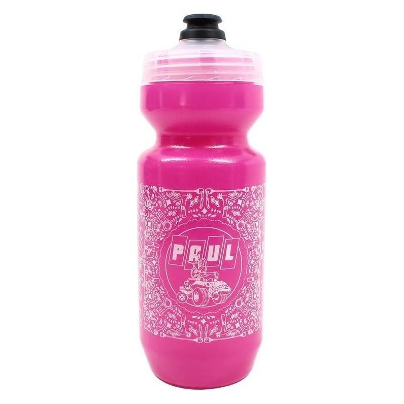 Paul Component Engineering Paul Component Bandana Wasserflasche, 650ml, transparent pink/clear (0.65 l) (40102592)