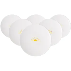 Villeroy & Boch With Love Frühstücksteller Hello Sunshine, Teller, Weiss, Mehrfarbig, Gelb