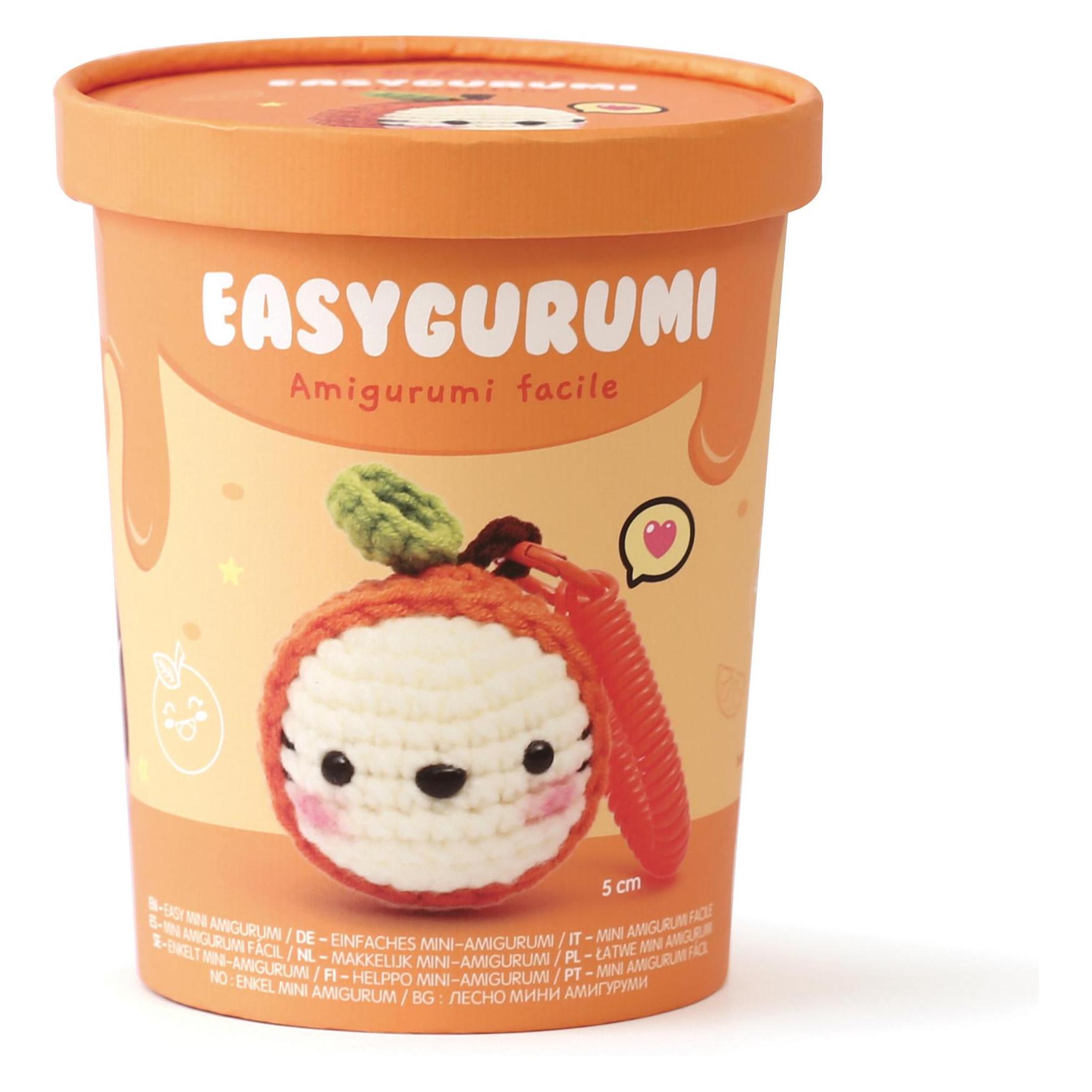 Creative Graine Easygurumi Mandarin Häkelset - inkl. Nadel und Garn (GC-420401)