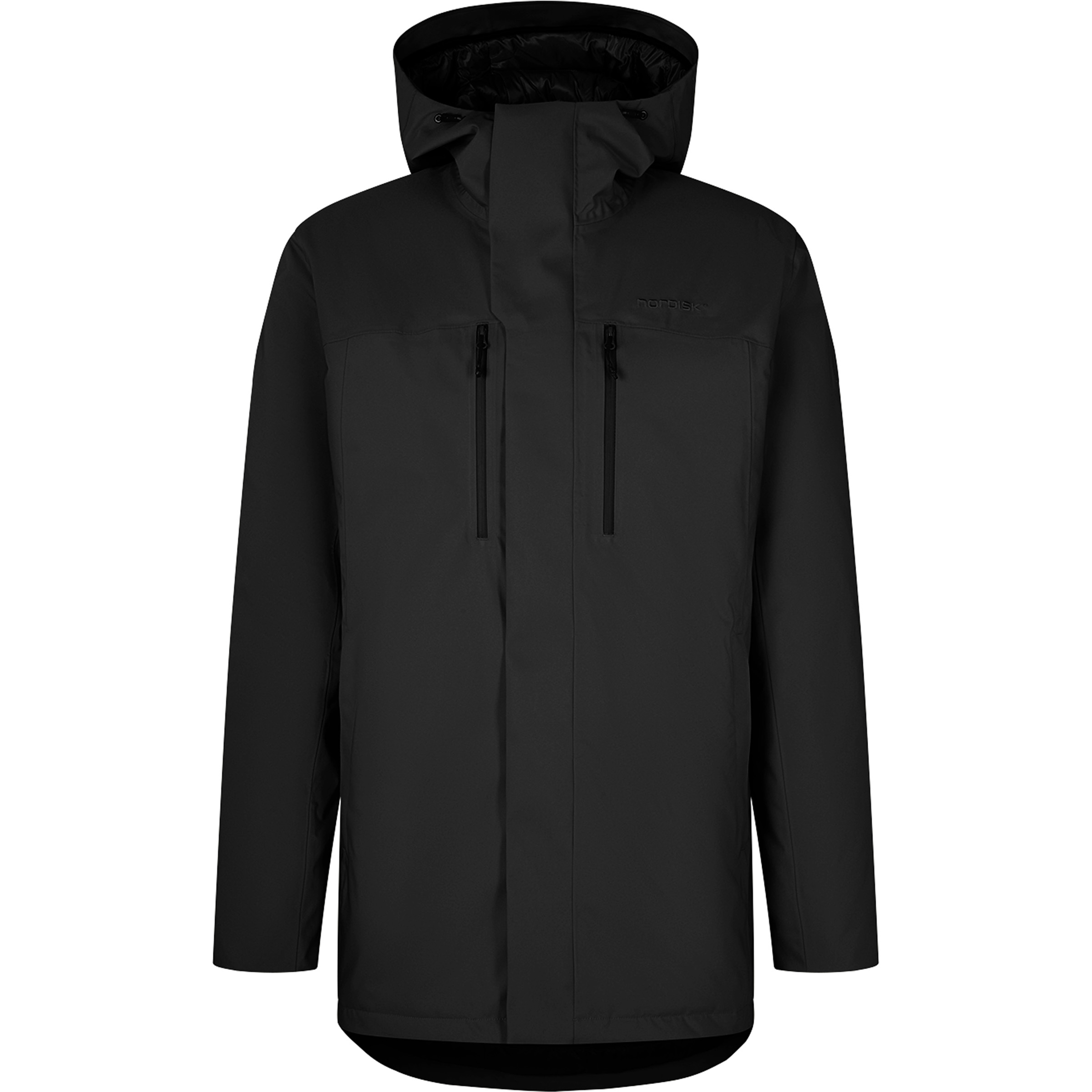 Nordisk Lauge Hardshell Down Herren Isolationsjacke schwarz Größe S Lifestyle Winddicht Wasserabweisend