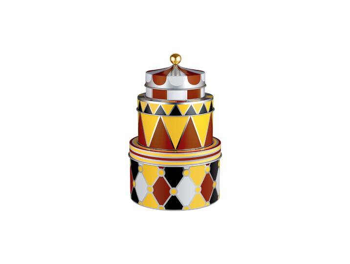 Alessi - Boîte à biscuits Circus - Multicolore - Fer blanc - Designer Marcel Wanders