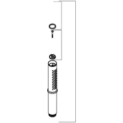 Hansgrohe Umsteller Axor Starck Handbrause , 95511000 95511000