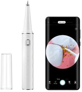 Uplifted Finds Electric Ultrasonic Dental Scaler With LED Lighting And 1200mAh Battery white