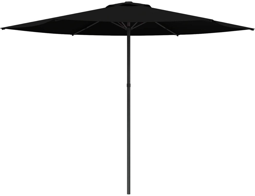 Freeport Park Parasol Black 223cm H X 296cm W X 296cm D