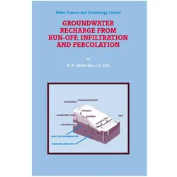 Groundwater Recharge from Run-off, Infiltration and Percolation, Fachbücher von K.-P. Seiler, J.R. Gat
