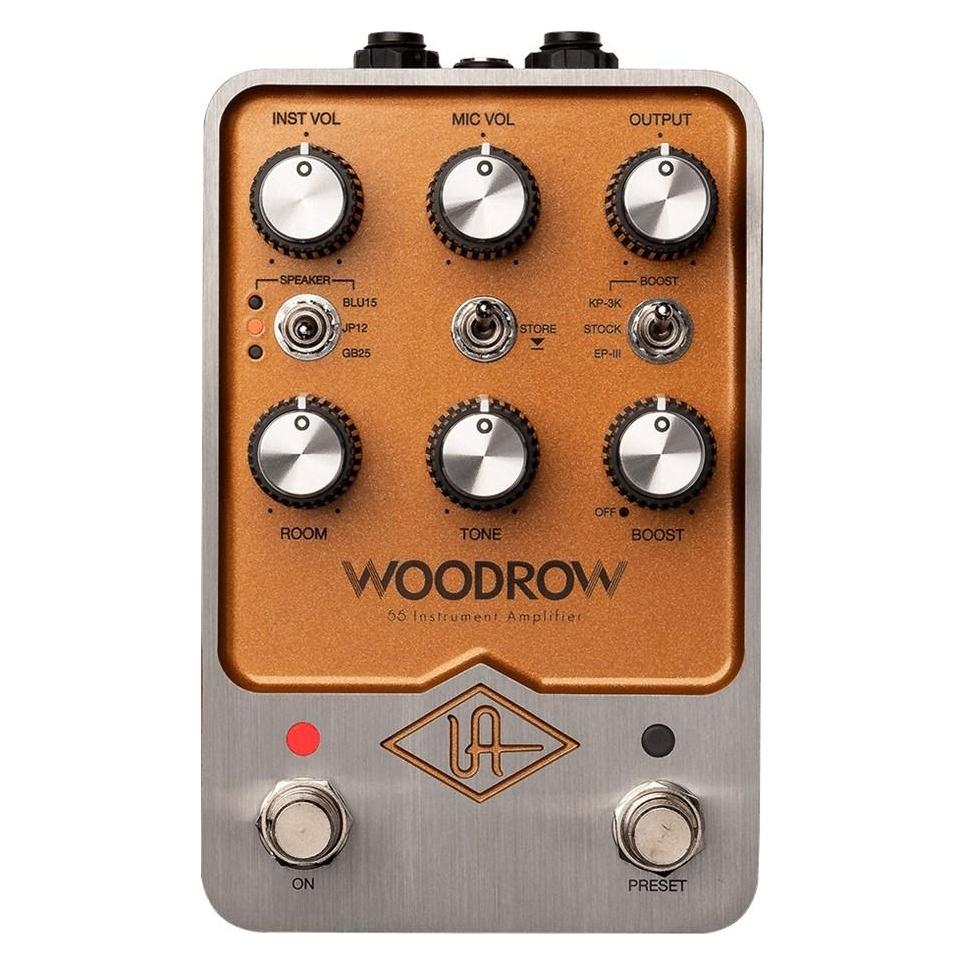 Universal Audio UAFX Woodrow '55 Instrument Amplifier - Gitarreneffekt (Gitarre) (UA GPM-WDR)