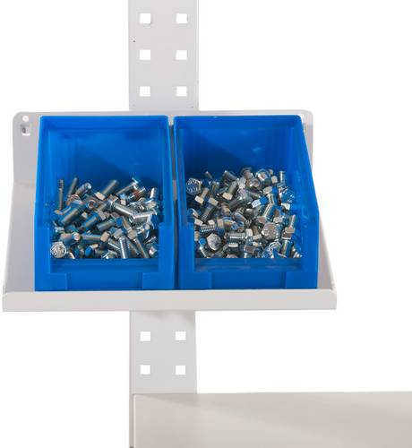 Manuflex ZB4782.7016 Schrägablage für Kleinteile zur Befestigung an Aufbauportale oder an Lochplatten