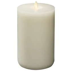 Konstsmide Weihnachtsbeleuchtung  LED Echtwachskerze cremeweiß 18,2cm