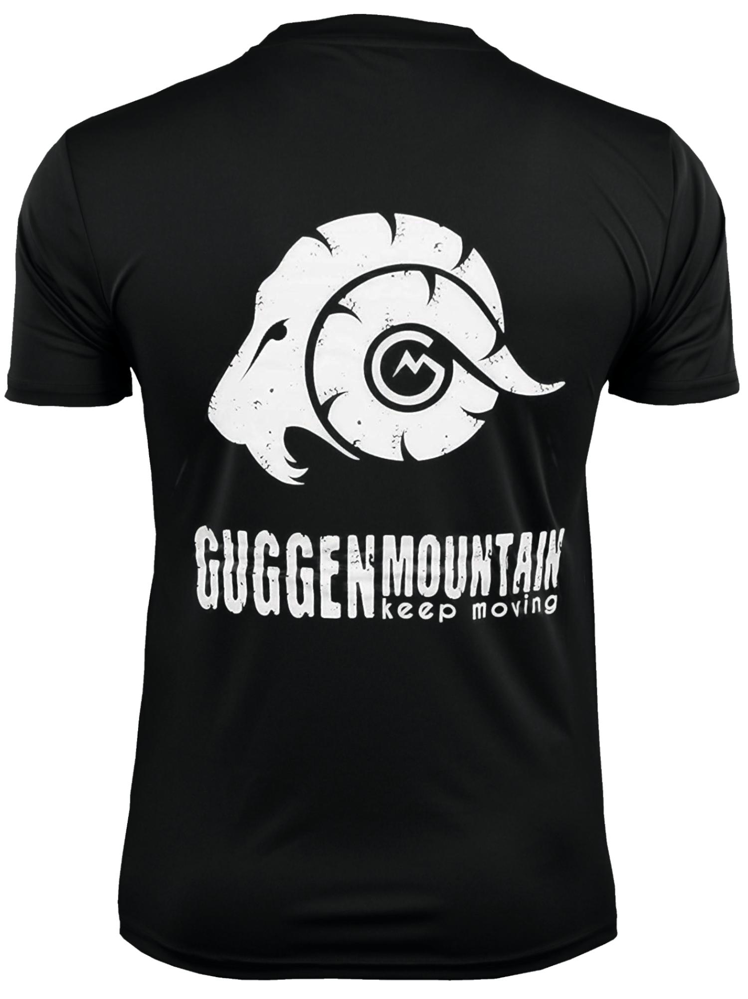 Herren Fitness Funktionsshirt T-Shirt mit Logo Sport Outdoor Black