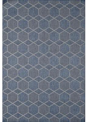 Domani Speak Geomatric Honeycomb Indoor / Outdoor Area Rug