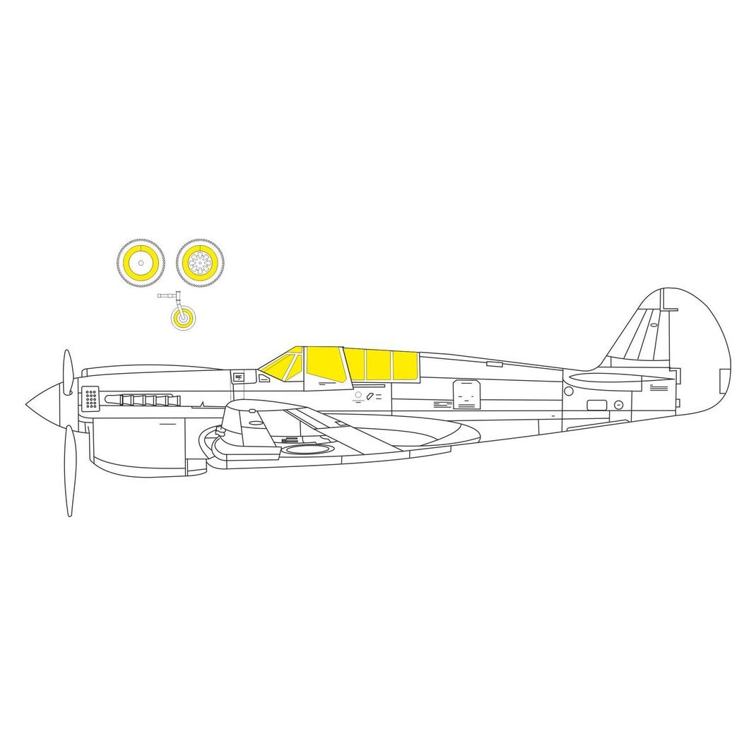 Eduard P-40N for ACADEMY (EX817)