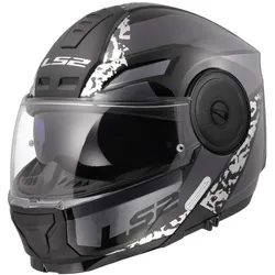 LS2, Motorradhelm, FF902 SCOPE II OXYD Klapphelm (S, 55 - 56 cm)
