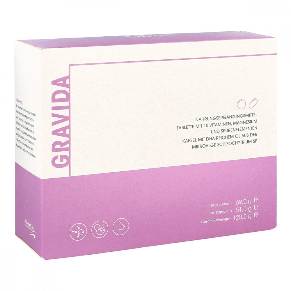MediVital Concept GmbH Gravida 60 Tabletten+60 Kapseln 11722305