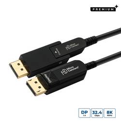 MicroConnect DisplayPort Anschlusskabel 50 m Schwarz DP-MMG-5000MBV1.4OP DisplayPort-Kabel