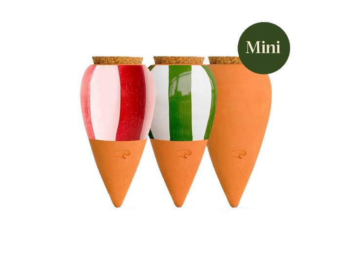 Bewässerungskegel Mini Ollas Streifen 3er Set