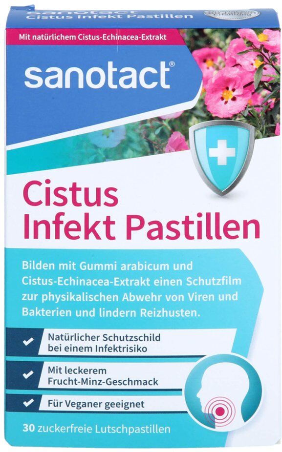 Cistus Infekt Pastillen Sanotact 30stk