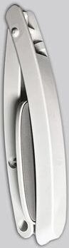 Inspired Living Foldable Back Lotion Applicator With Long Handle Mess Free Sunscreen & Self Tanner Spreader gray