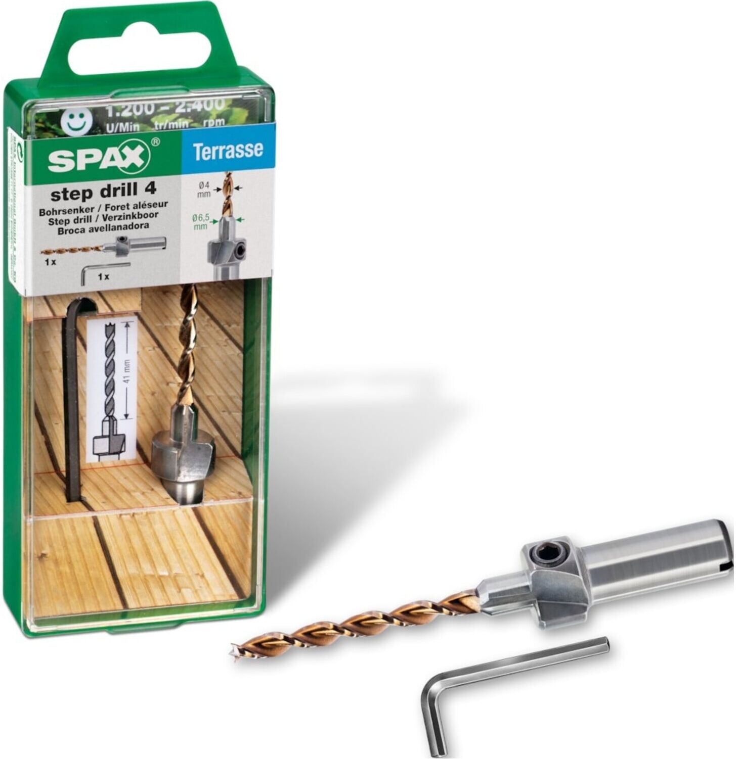 Spax Bohrsenker Terrassenbau 4 mm (5000009186049)