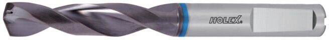 HOLEX Foret hautes performances carbure monobloc Whistle-Notch DIN 6535 HE, TiAlN, ⌀ DC m7 : 8,6 mm (122408 8,6)