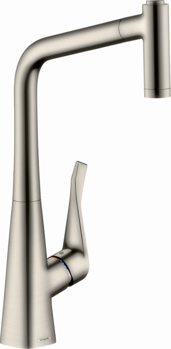 Hansgrohe 14780800 Ausziehbrause 2jet edelstahl-optik