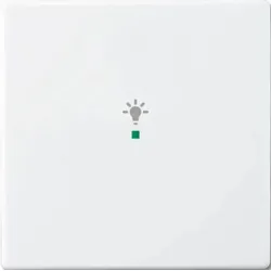 Busch-Jaeger Wippe 1-fach, Symbol Licht studioweiß 6231-10-84