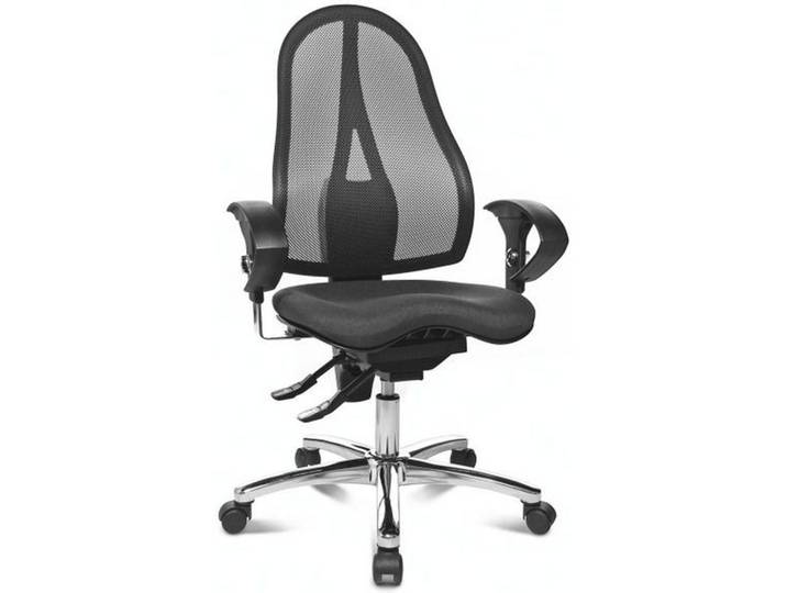 Drehstuhl, Schwarz, Chromfarben, Metall, Drehkreuz, 64x100-120x72 cm, Lga, Made in Germany, Stoffauswahl, Büromöbel, Bürostühle, Drehstühle