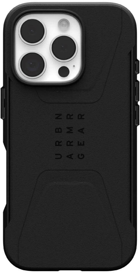 iPhone 16 Pro UAG CIVILIAN Series Bagside Cover - MagSafe Kompatibel - Black