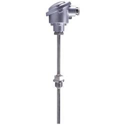 Jumo Widerstandsthermometer 00087522 Fühler-Typ Pt100 Messbereich Temperatur-50 bis 400 °C Fühlerbreite 9.0 mm