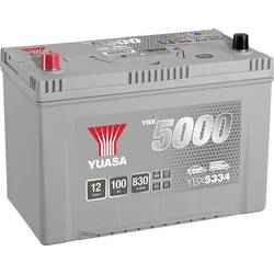 Yuasa Silver High Performance Autobatterie 12 V 100 Ah Poltyp: T1 YBX5334