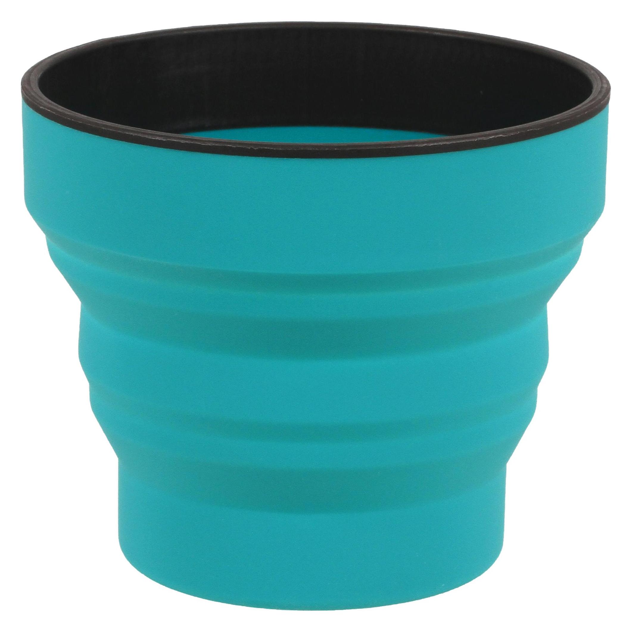 Lifeventure Silicone Ellipse FlexiMug, Teal (75731)
