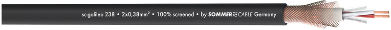 Sommer Cable Galileo 238 / SW nero