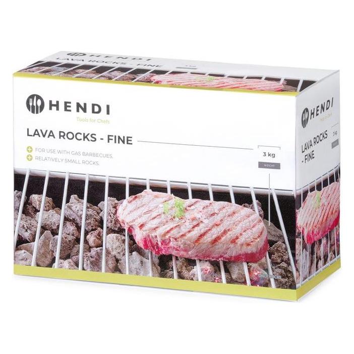 Hendi Lavasteine für Gasgrill (3 kg) (152706)